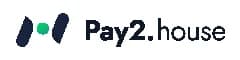 Pay2.house logo, virtual cards that works with FleetProxy proxies
